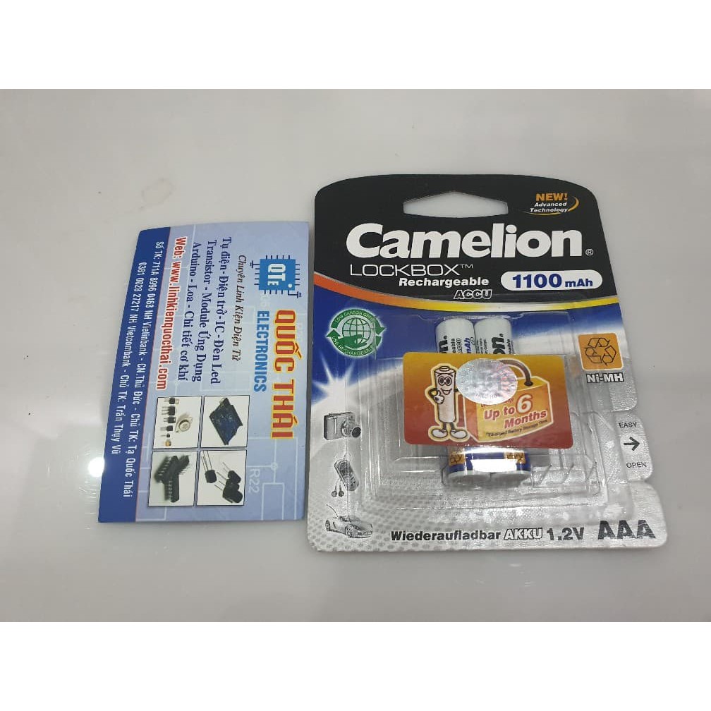 pin sạc AAA hiệu camelion