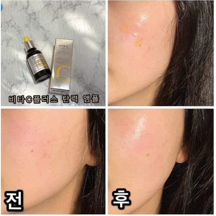 Tinh Chất Vitamin C Missha Dưỡng Trắng Da, Mờ Vết Thâm Vita C Plus Spot Correcting & Firming Ampoule 40ml