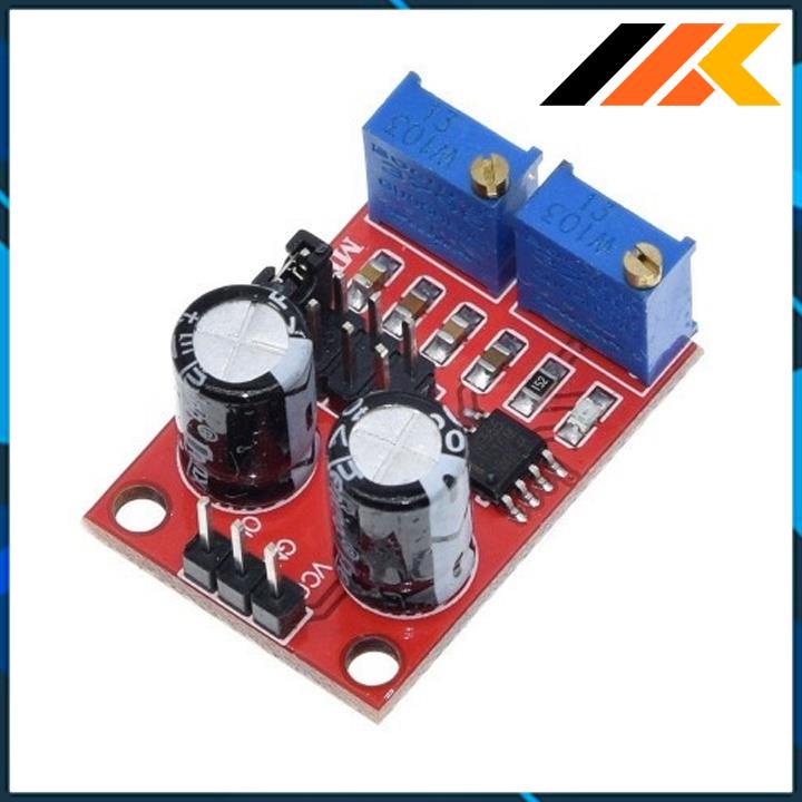 Module tạo xung NE555 thay đổi tần số và độ rộng xung tạo tín hiệu sóng lập phương điều chỉnh được