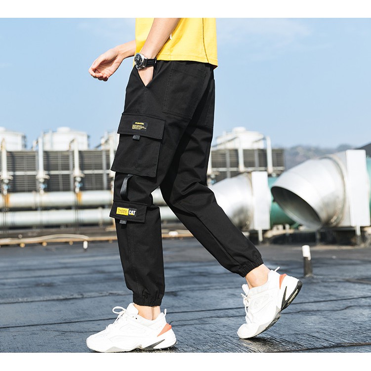 Quần jogger kaki túi hộp phong cách thể thao, năng động, thời trang  JKTHTD