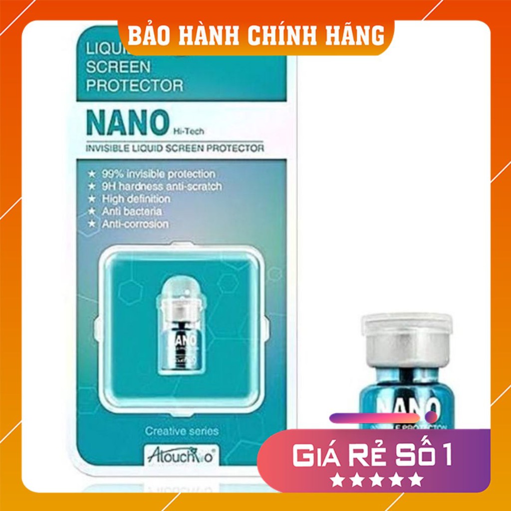 [ Hàng Chính Hãng ] Dung dịch phủ Nano độ cứng 9H bảo vệ toàn diện màn hình Điện Thoại - gaboghili6 [ Giảm Giá ]