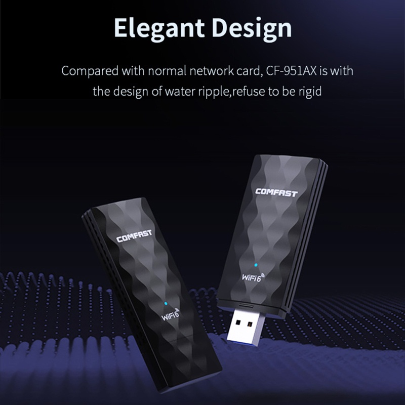 Usb 3.0 Wifi 6 Thẻ CF921AC 1800Mbps Không Dây