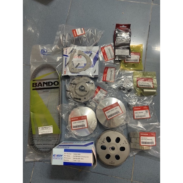 Full bộ nồi trước + sau xe SH Ý / Dylan /@ / PS ZIN Thái + Fcc