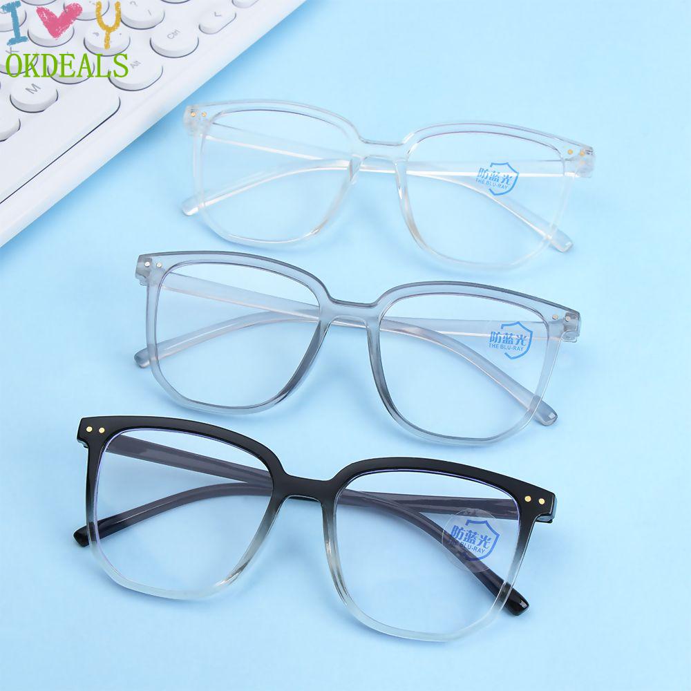 Mắt Kính Chống Ánh Sáng Xanh Phong Cách Vintage Dễ Thương Cho Nữ