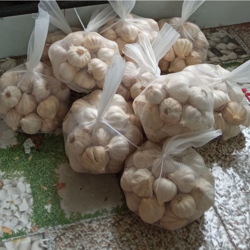 Tỏi tím tép to túi lưới 1 kg