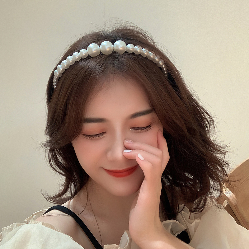 Cài Tóc Đính Cườm Phong Cách Hàn Quốc Dành Cho Nữ
