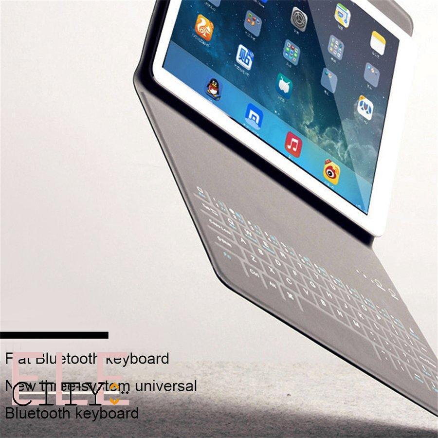 Bao Da Pu Kèm Bàn Phím Không Dây 6ele Cho Ipad Air / Air2