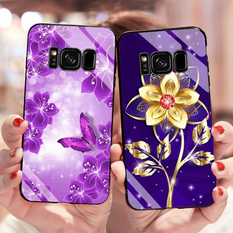 Ốp Samsung Note 8, S8, S8 Plus Lưng Kính Cường Lực Mới Nhất