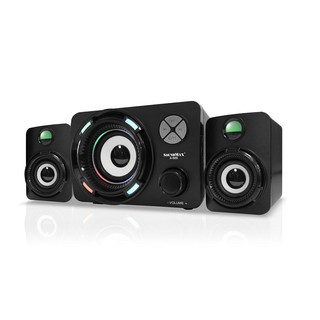 Loa soundmax a600 bluetooth, usb, thẻ nhớ đèn led rgb đổi màu theo điệu nhạc