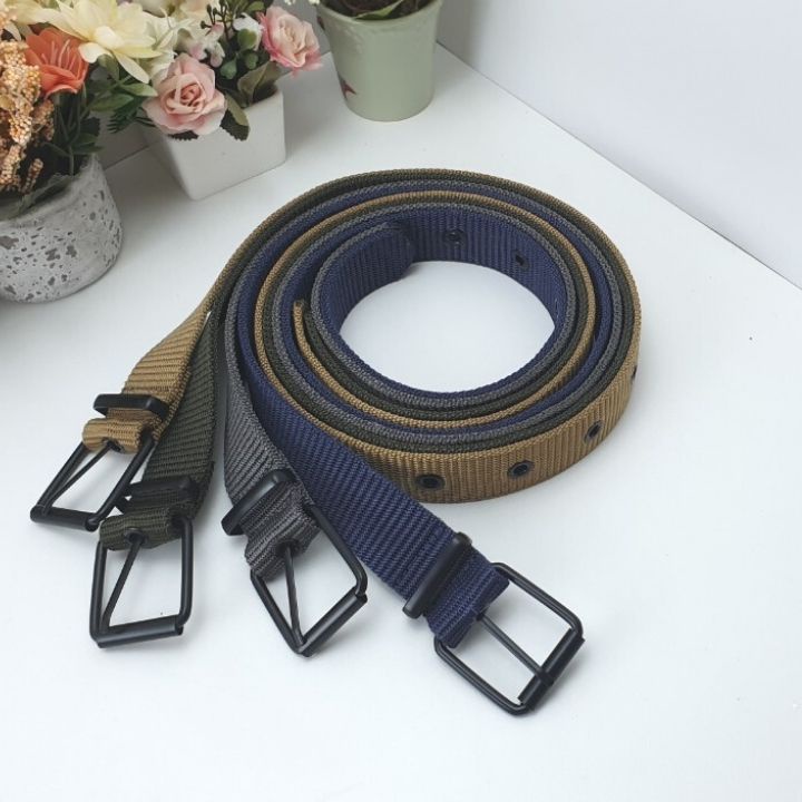 Dây Lưng Dù Quân Đôi M3 - Bản Mặt Xỏ Khuyên Dây KT 120 Cm x 3.8Cm Nịt Dù Quân Đội Bền Đẹp XOKHA
