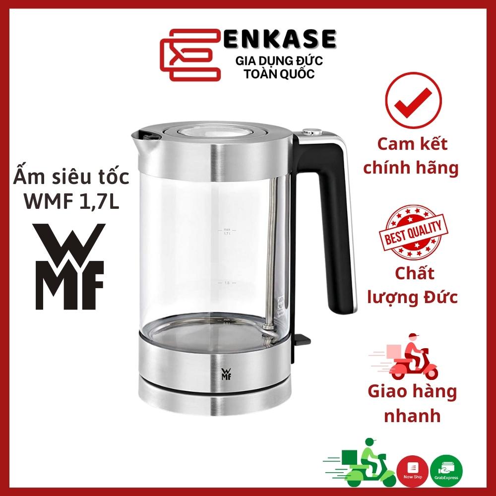 Ấm siêu tốc WMF Lono thủy tinh 1,7L - Ấm đun nước vỏ thủy tinh chịu nhiệt