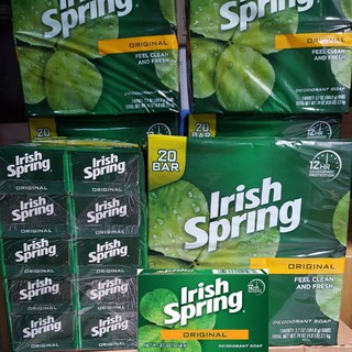 LỐC 20 CỤC XÀ BÔNG CỤC IRISH SPRING ORIGINAL USA MỸ