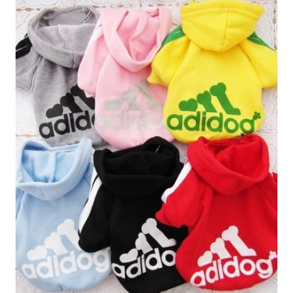 🌟 Quần Áo Chó Mèo Thú Cưng Thể Thao Thu Đông Hoodie Adidog