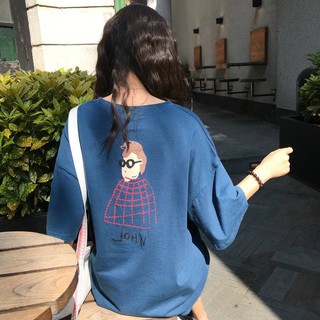 Áo thun tay lỡ Unisex John