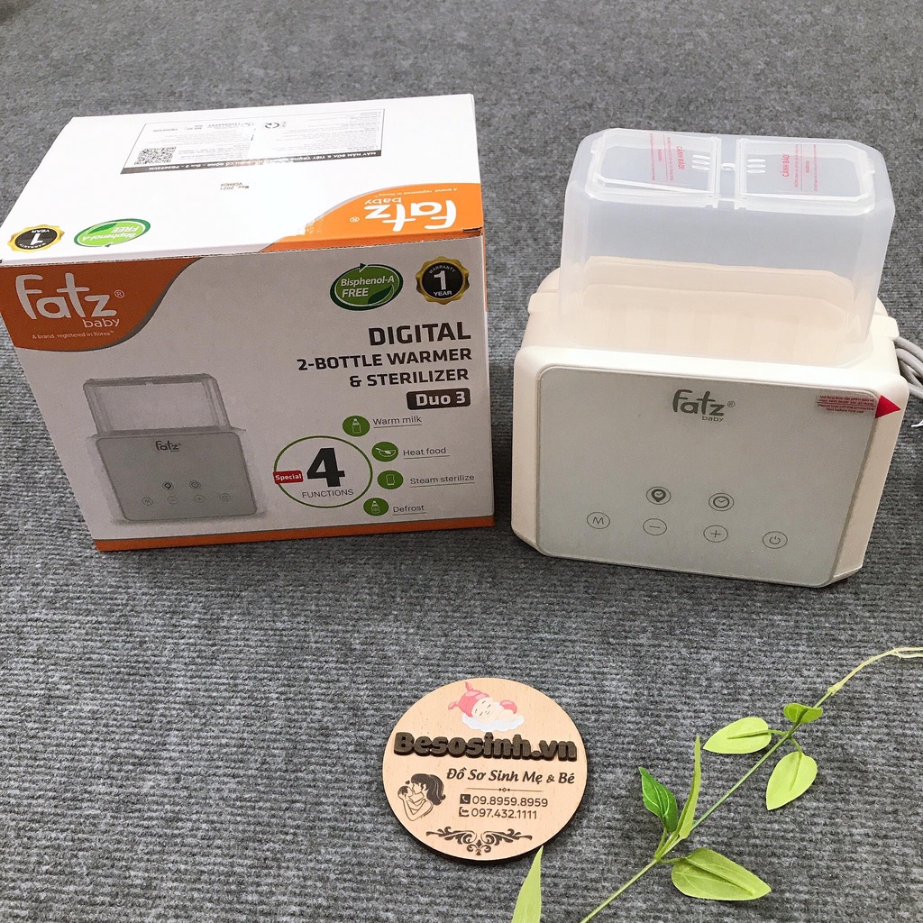 MÁY HÂM SỮA TIỆT TRÙNG ĐIỆN TỬ DUO 3 - FB3093VN
