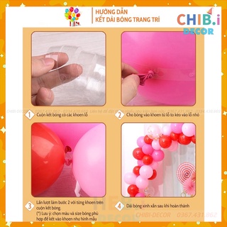Set Bóng Trang Trí Sinh Nhật Set 112