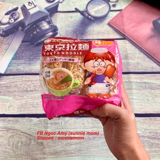 Mì ăn liền vị tôm Tokyo Noodle của Nhật cho bé từ 1 tuổi
