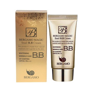 Kem nền BB cream tinh chất từ ốc sên BERGAMO MAGIC SNAIL B.B CREAM SPF50 PA+++ 50ml