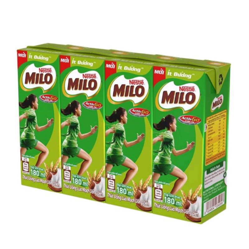 Thức uống lúa mạch Milo 180ml