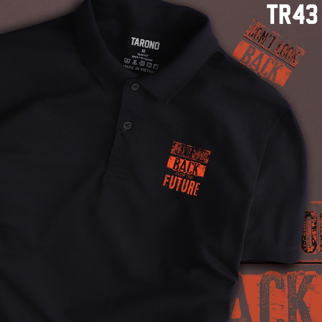 Áo Polo nam cổ bẻ vải xịn fullbox, trẻ trung, thanh lịch - TARONO TR43 phong cách ÂU MỸ