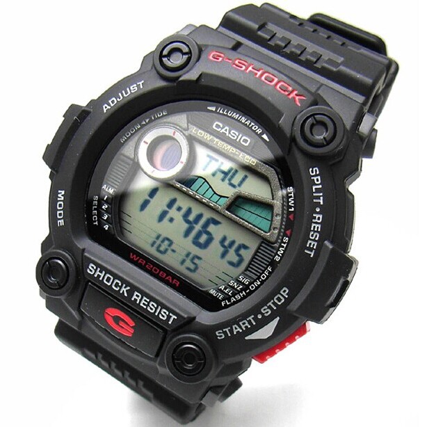 Đồng hồ nam Casio Standard thể thao, điện tử giá rẻ - Dây cao su, chống nước 200M (G-7900-1DR)