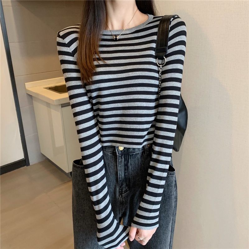 NRVP Áo Sweater Dài Tay Phong Cách Hàn Quốc Sành Điệu Dành Cho Nữ