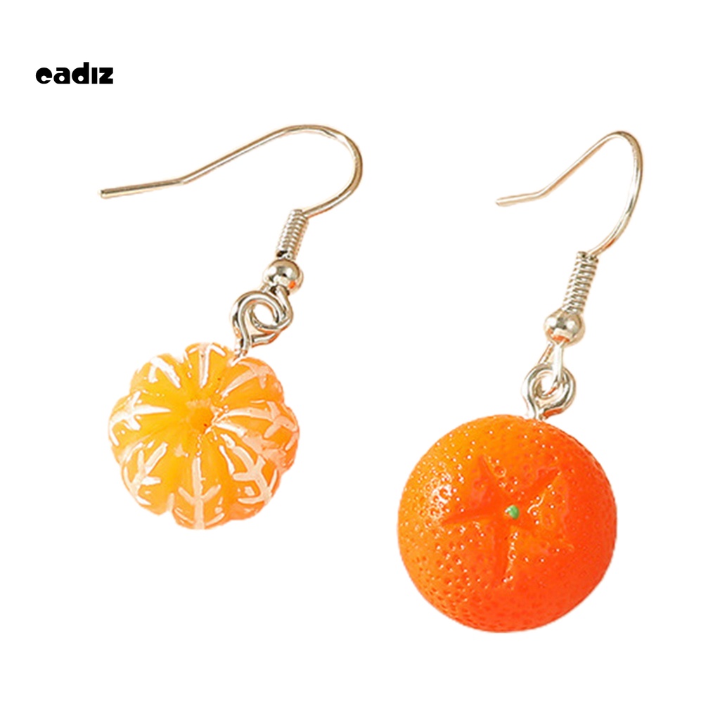 Bông tai hình quả cam dễ thương cho nữ