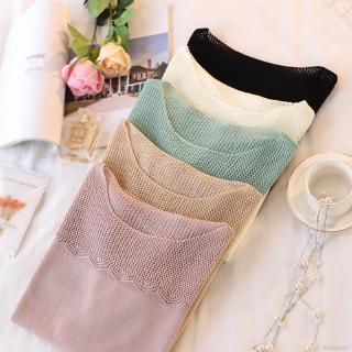 Áo cánh dơi dạng lưới thời trang cho nữ