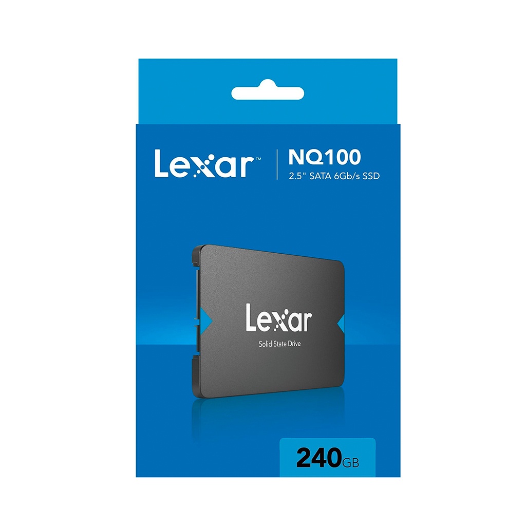Ổ cứng máy tính laptop,Ổ cứng SSD Lexar  2.5’ NS100 128Gb,NQ100 240GB sata III đọc 520mb/s–Hàng chính hãng BH 36T