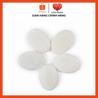 Đá Lạnh Massage Mặt Hinh Oval - Đá Tự Nhiên