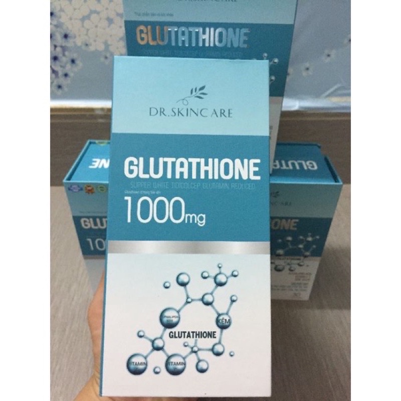 Viên uống trắng da mờ nám Glutathione Dr.Skincare 1000mg