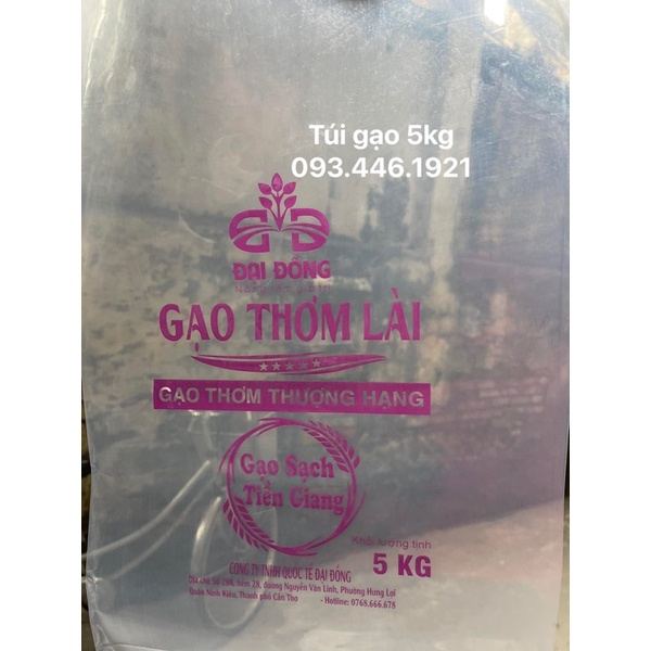 nhận in túi gạo số lượng ít, in từ 1kg túi, in thủ công số lượng ít, địa chỉ in túi gạo