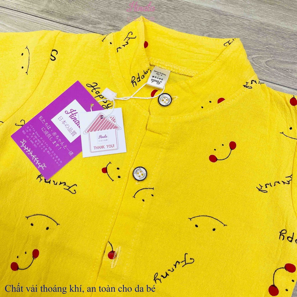 Set đồ bé trai HINATA - Đạt tiêu chuẩn Oeko-Tex Standard 100 BF55
