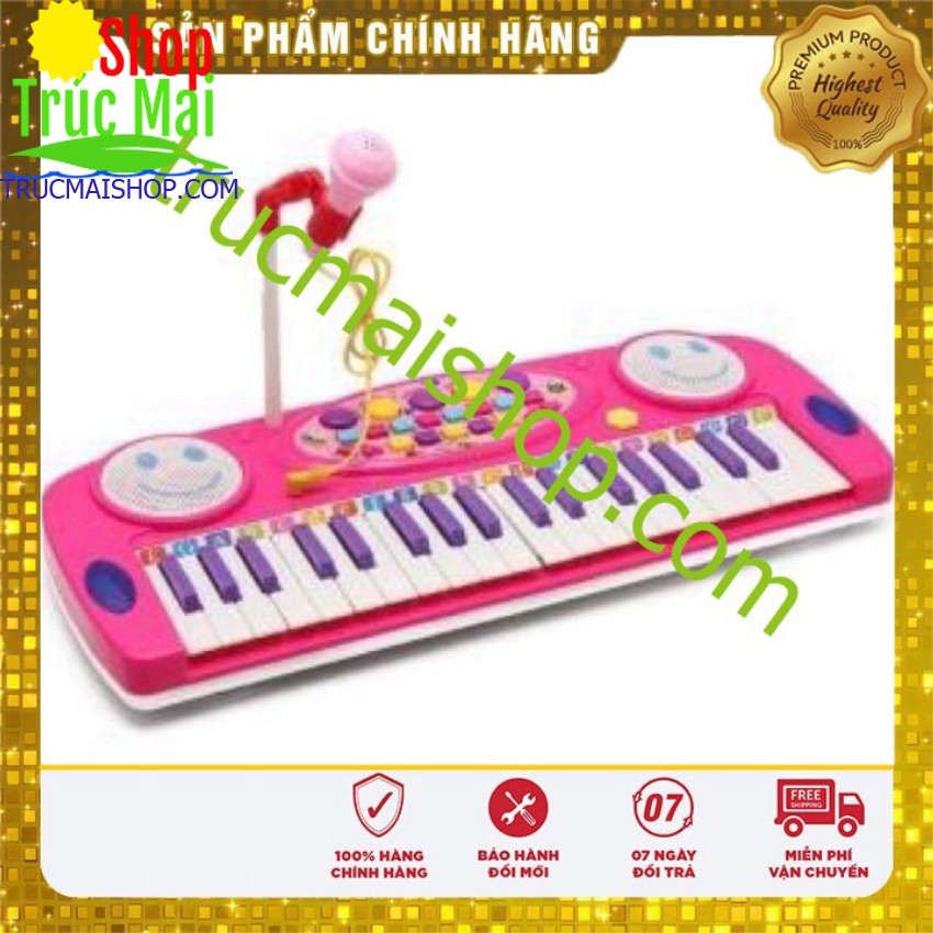 đàn organ HỘP ĐÀN ORGAN PIN MICRO CÓ CHÂN 3702A đàn piano