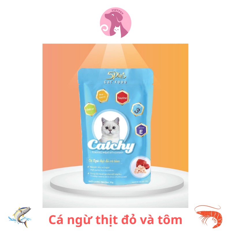 _pate cho mèo Catchy 70gr
