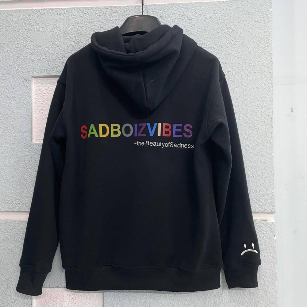Áo khoác vintage sadstory hoodie Zipper áo khoác dây kéo sad boiz vintage sadboiz full tag