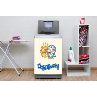 Decal dán máy giặt mẫu Doremon 05