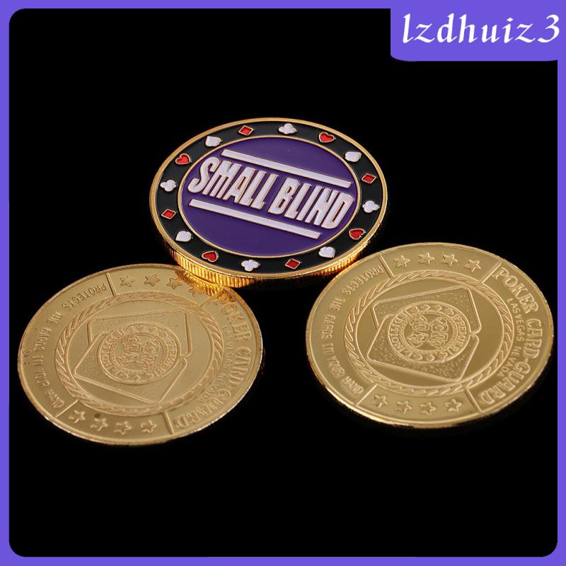 Bộ Thẻ Bài Poker Bảo Vệ Cỡ Nhỏ lzdhuiz3 1 Dealer 1 1