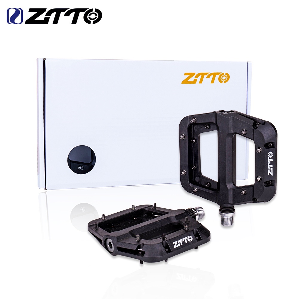 Bàn đạp ZTTO nylon siêu nhẹ chống trượt 2 vòng bi 12mm cho xe đạp leo núi