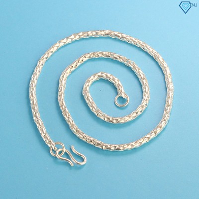 Dây chuyền bạc cho bé trai vảy rồng DTA0002 Trang Sức TNJ
