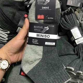 Sét 5 tất miniso cao cấp nam