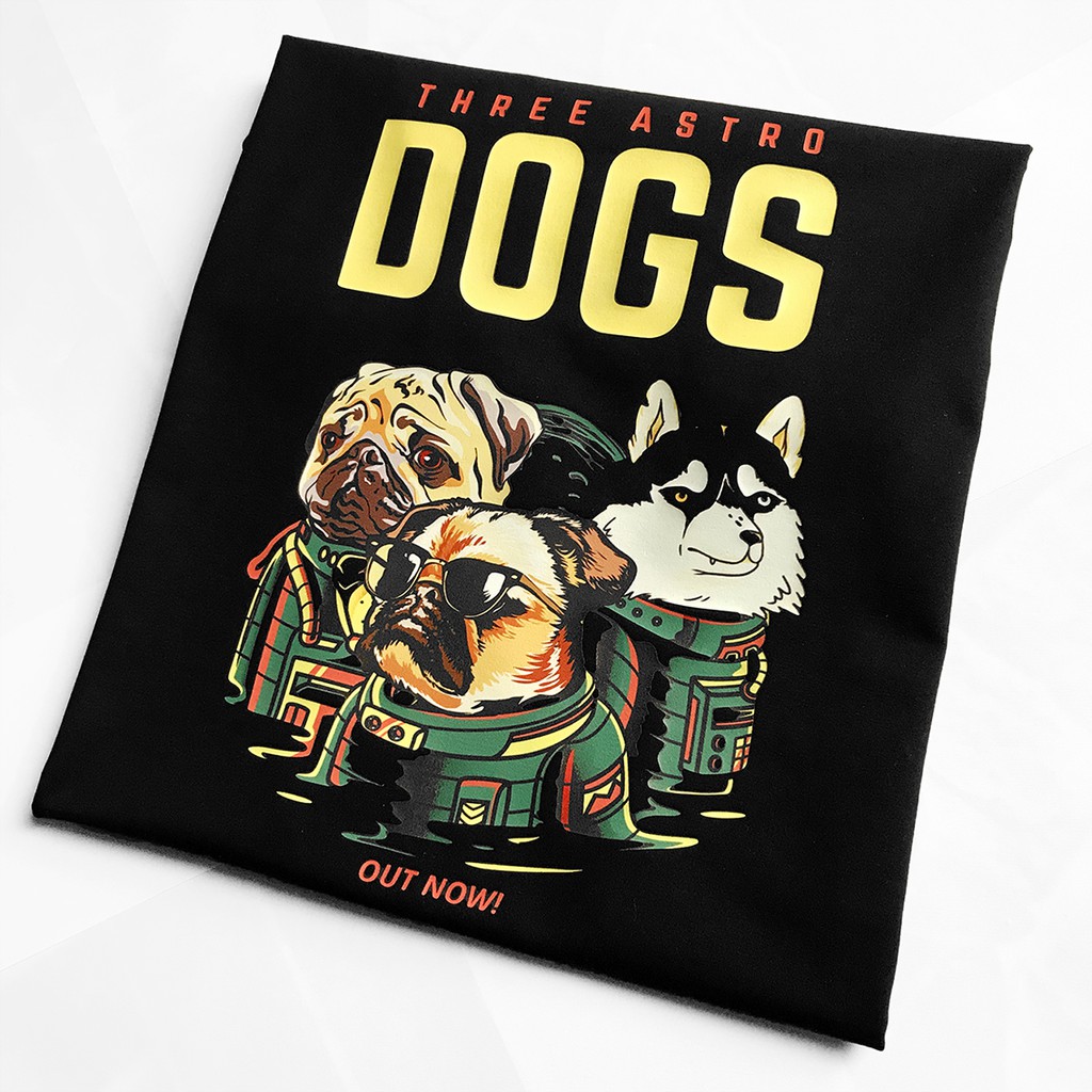 Áo Phông Cotton Hoạ Tiết ASTRO DOG Mã 1107