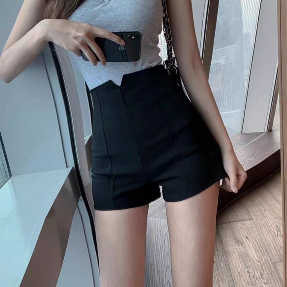 Quần Đùi Lưng Cao Phong Cách Hàn Quốc Cho Nữ | BigBuy360 - bigbuy360.vn