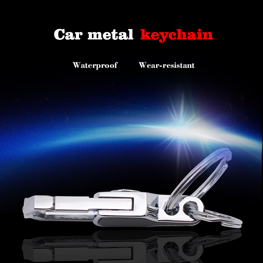 Móc Khóa Da Hình logo Xe Hơi Jeep 3D Độc Đáo