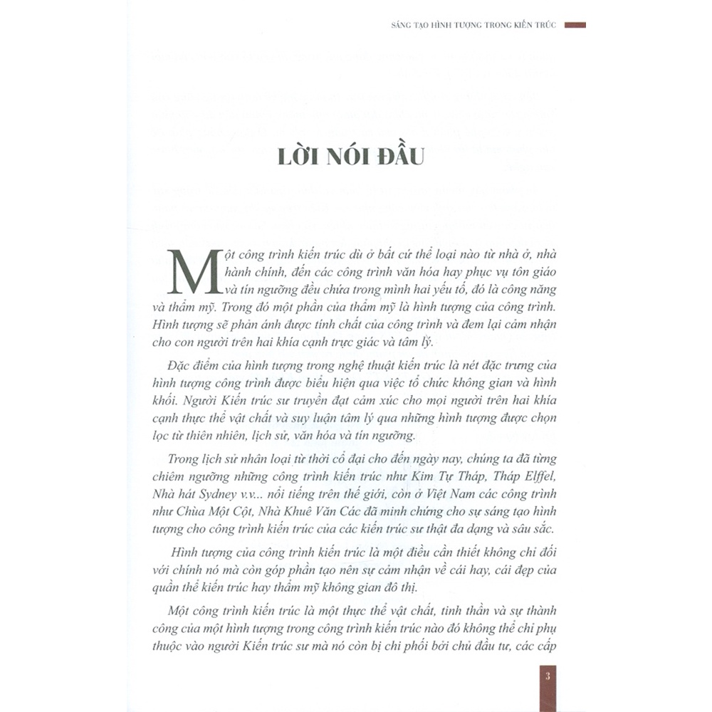 Sách - Sáng Tạo Hình Tượng Trong Kiến Trúc