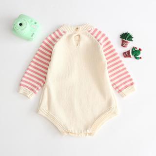 Áo Len Liền Quần Dài Tay Cho Bé