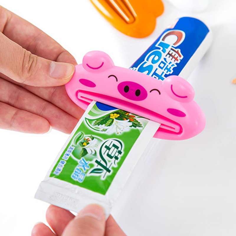 Dụng Cụ Nặn Kem Đánh Răng Bằng Nhựa Họa Tiết Hoạt Hình