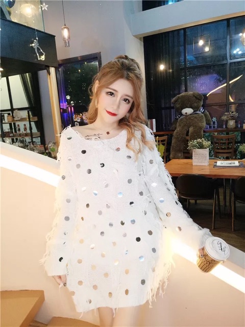 Áo Len Quảng Châu Lấp Lánh Sang Chảnh🎀