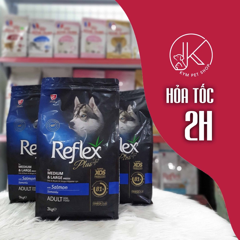 REFLEX plus – Thức ăn hạt khô cho chó cưng siêu cao cấp Thổ Nhĩ Kỳ