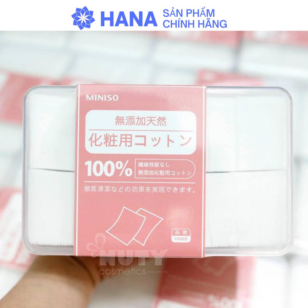 BÔNG TẨY TRANG MINISO NHẬT BẢN 1000 MIẾNG